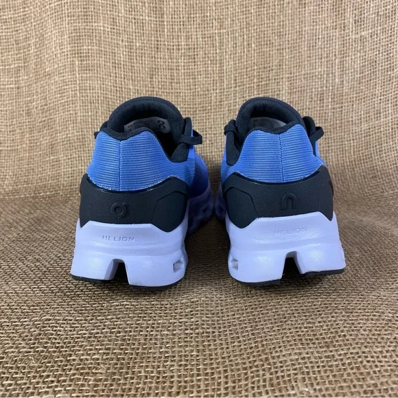 🛑SOLD🛑   ON CLOUD running shoes On Cloudstratus 2.0 blue black cloudtec size 8 - Picture 6 of 10